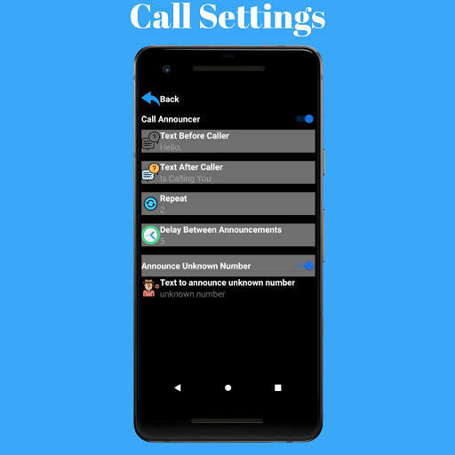 Caller Name Announcer and SMS content screenshot 6