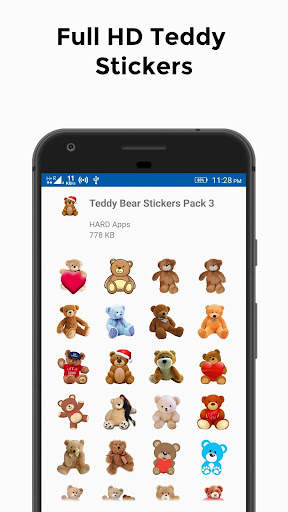 WAStickers Teddy Bear Sticker screenshot 5