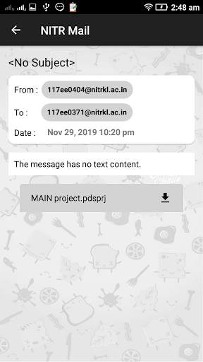 NITR Mail screenshot 5
