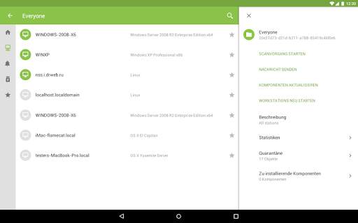 Dr.Web Mobile Control Center screenshot 7