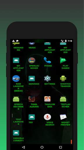 joker launcher for android 👨🏻‍🎤👩🏻‍🎤 screenshot 4