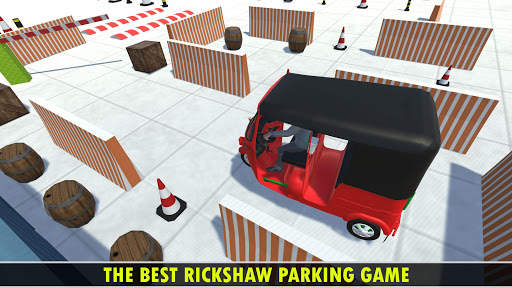 Modern Tuktuk Taxi Parking Simulator screenshot 2