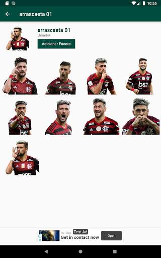 Figurinhas Flamengo para Whatsapp - Elenco screenshot 4