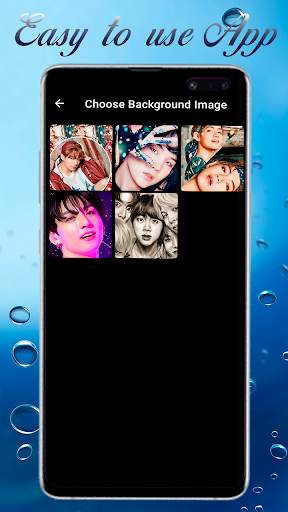 BTS Kpop Cute Teen Star Live Wallpaper screenshot 3
