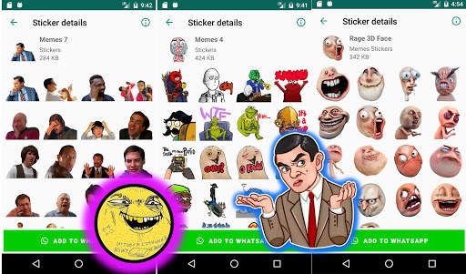 Troll Funny Face Memes Stickers for WAStickerApps screenshot 4