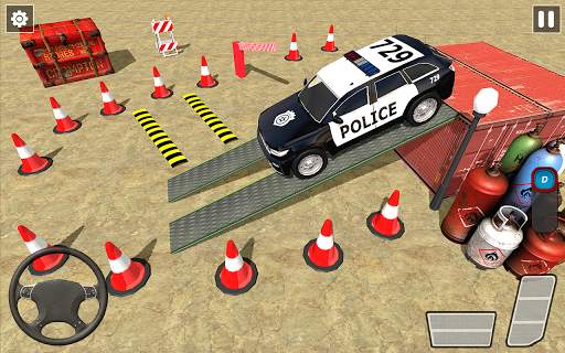 Car Games : Police Car Parking screenshot 2