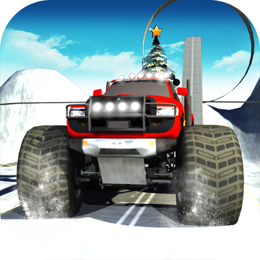 christmas 3D Car parking mania icon