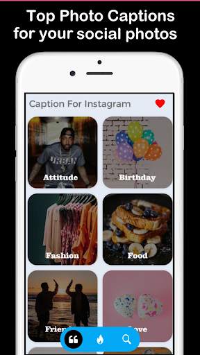 Captions for Instagram and Facebook Photos screenshot 1