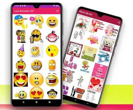 GIF Love Emojis screenshot 16