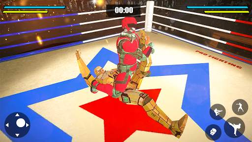 Real Robot Ring Fighting VS Wrestling Robot Game screenshot 2