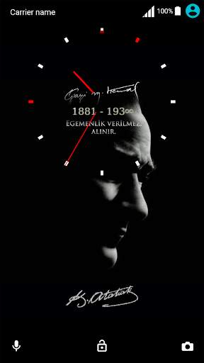 Atatürk Xperia Tema screenshot 1