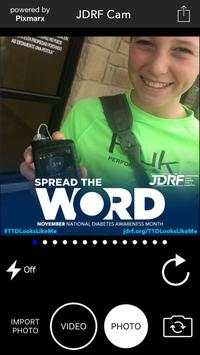 JDRF Cam screenshot 3