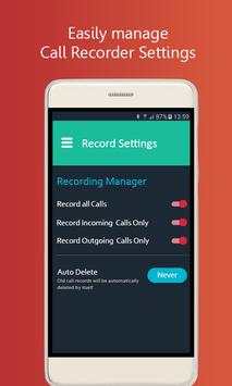 Auto Call Recorder: Call Recording App For Android screenshot 4