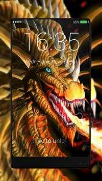 Dragon Keyboard Lock Screen screenshot 1