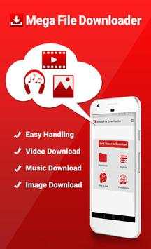 Mega File Downloader screenshot 1