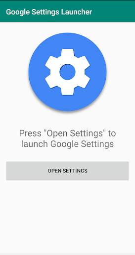 Settings Launcher screenshot 1