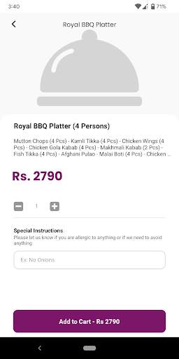 Royal Taj screenshot 3