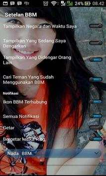 Tema BBM® Transparan screenshot 1