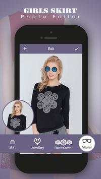 Girl Skirt Photo Editor screenshot 4