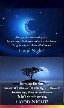 Good night (Stickers, SMS and Gif) screenshot 4