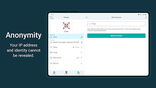 Utopia — Pribadong Messenger screenshot 8