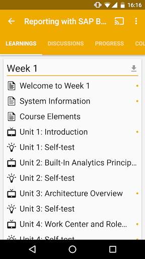 openSAP: Enterprise MOOCs 2 تصوير الشاشة