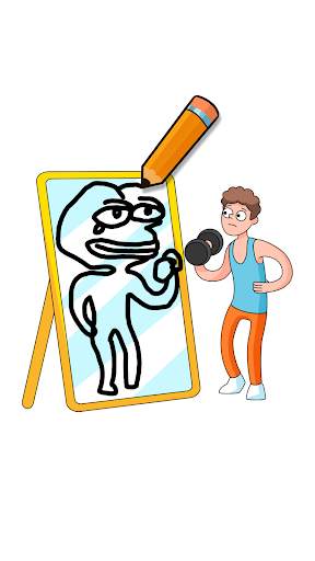 Drawing: Draw one part funny! screenshot 1
