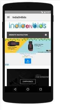 Indiaonbids screenshot 1