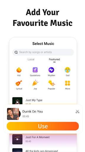 Noizz Lite: music video maker screenshot 8
