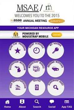 The MSAE 2015 App screenshot 1