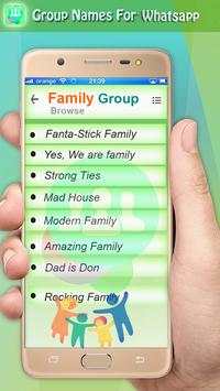 Group Names For Whatsapp – Chat Group Names screenshot 3