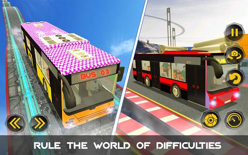 Impossible bus sky tracks simulator screenshot 4