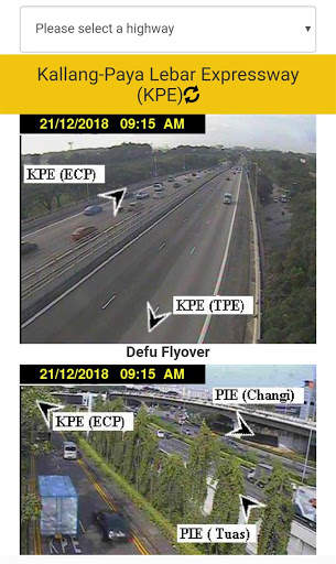 Trafficiti - Singapore LIVE Traffic Cameras 6 تصوير الشاشة