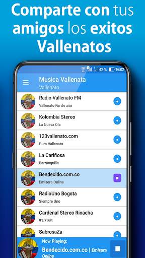 Music Vallenata The best Vallenato World screenshot 3