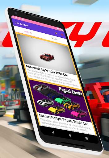 Car Addon For Minecraft screenshot 1
