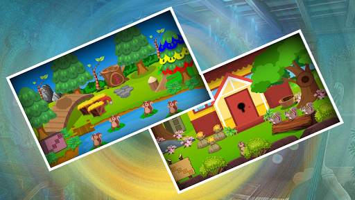 Free New Escape Game 124 Happy Rabbit Escape screenshot 1