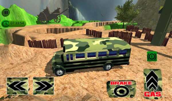 winter Army Bus Driver Simulator 2018 screenshot 11