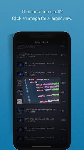 Microstockr screenshot 3