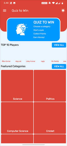 Quiz To Win - Play Quiz and Win Real Money screenshot 8