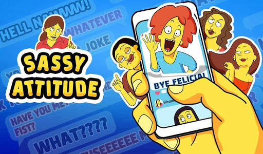 Sassy GIF Sticker & Emoji Keyboard screenshot 5