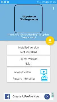 Update For TeleGram App screenshot 2