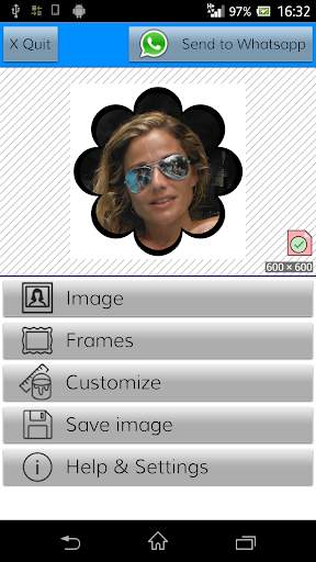 FrameArt ♥ Cool photo frames screenshot 1