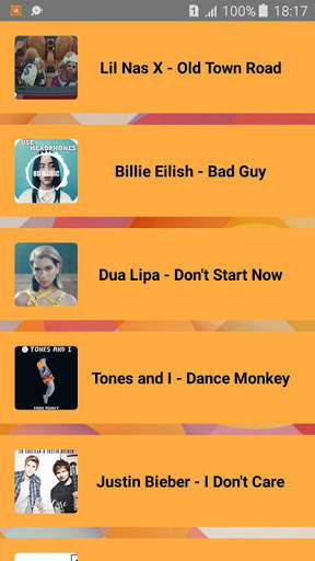 TOP SONGS OF 2019 screenshot 4