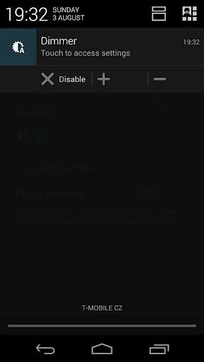 Dimmer screenshot 2