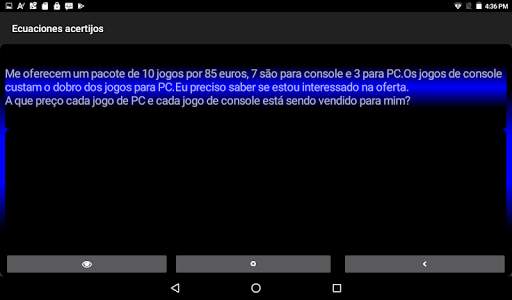 EQUAÇÕES COM EXEMPLOS DA VIDA REAL EXERCICIOS Test screenshot 7