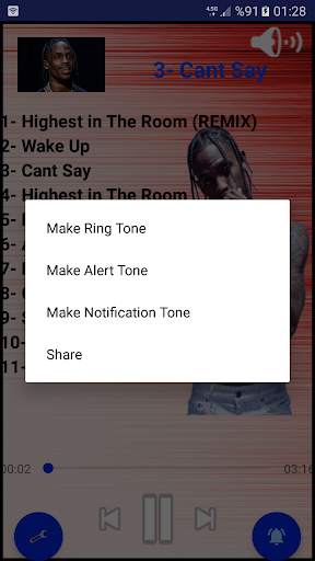 Travis Scott Best Quality Songs - Listen Offline screenshot 4