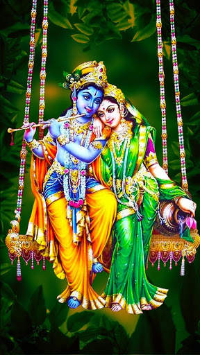 Radhe Krishna HD Wallpaper - Krishna HD Wallpaper screenshot 4