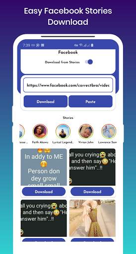 Story Saver for Facebook, Instagram, WhatsApp screenshot 1