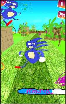 Go Sanic Goo! Runner MLG Hyper Meme Dash скриншот 1