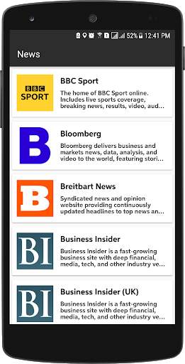 News screenshot 2